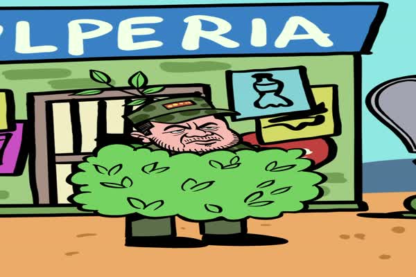 Garabatos VP: "El camuflaje del tesón"