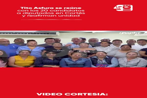 Tito Asfura se reúne con los 20 candidatos a diputados en Cortés y reafirman unidad