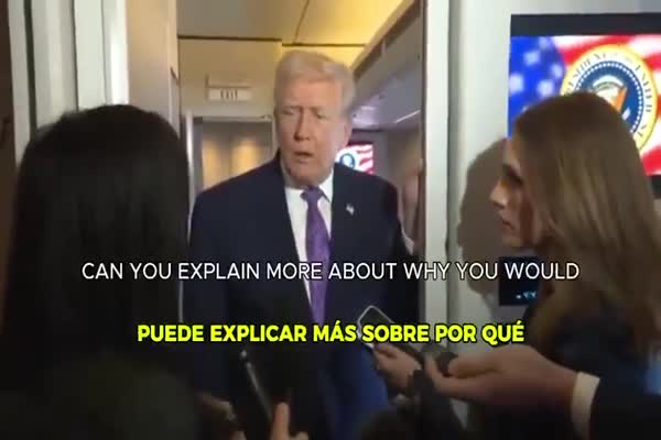 Trump afirma que Biden “tendió una trampa” a Juan Orlando Hernández y justifica el indulto presidencial