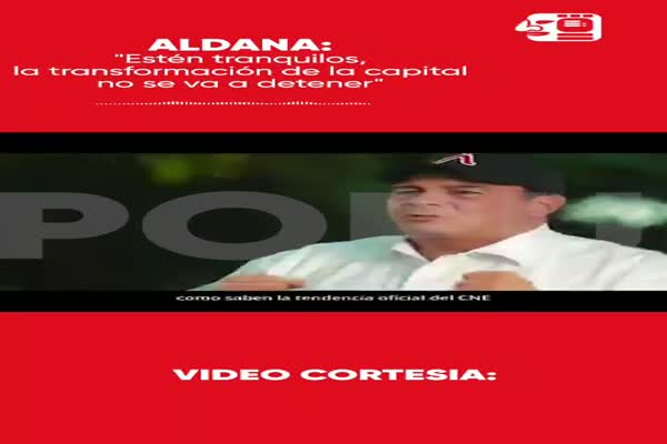 Aldana: "Esto no se acaba hasta que se acaba, la tendencia oficial nos favorece desde el primer minuto"