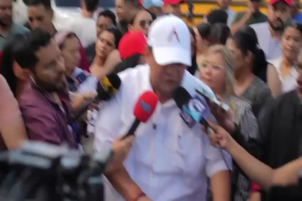 Aldana instala campamento de  la “victoria y defensa del voto”