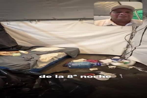 Aldana denuncia irrupción militar en su campamento por la defensa del voto