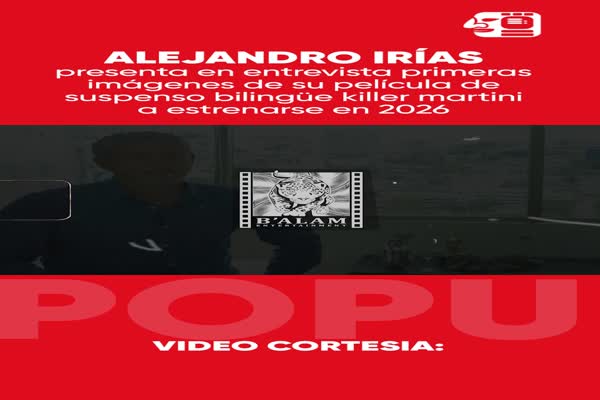 Alejandro Irías debuta en el cine con Killer Martini, un thriller de época filmado en Roatán