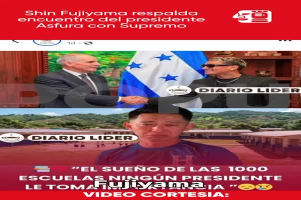 Shin Fujiyama reacciona a reunión entre presidente y “Supremo”