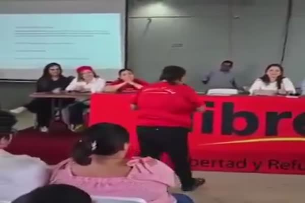 Militante de Libre encara a Scherly Arriaga y atribuye derrota electoral a divisiones internas