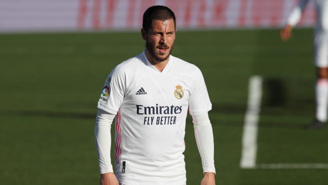 Eden Hazard, nuevamente lesionado en Real Madrid