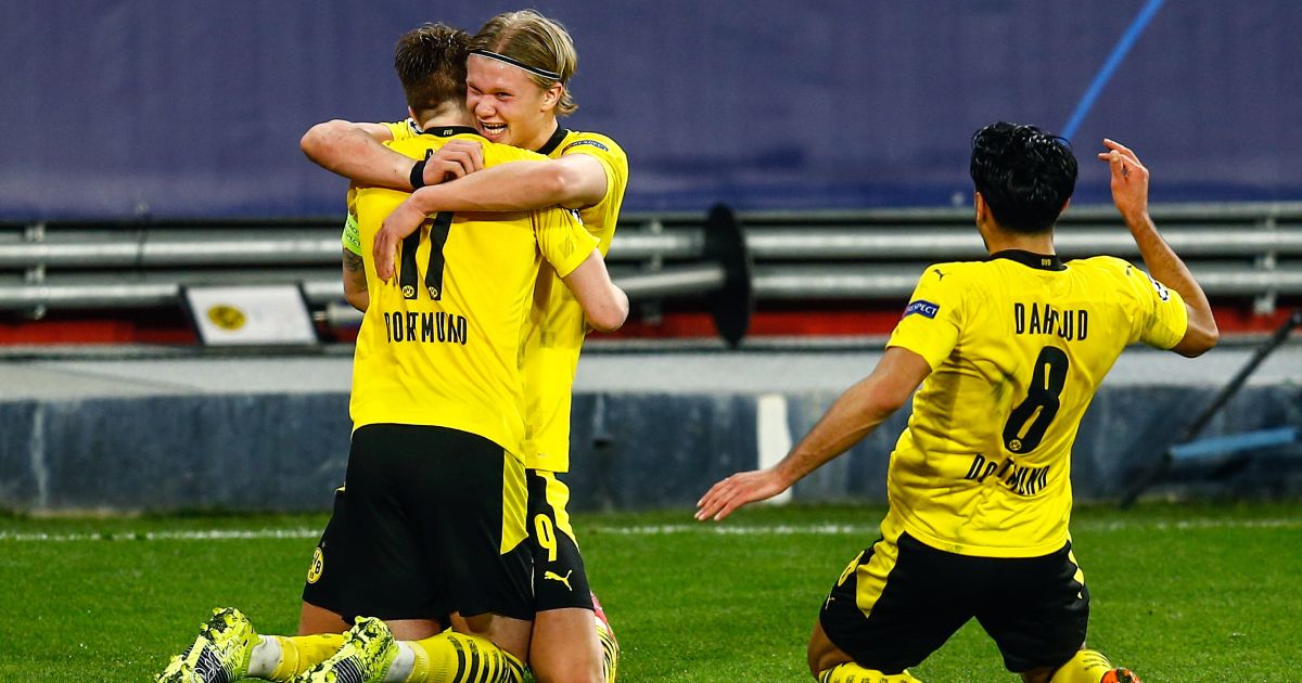 Borussia Dortmund sorprende al Sevilla con épica actuación de Erling Haaland