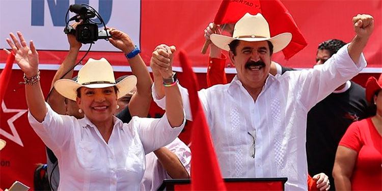 Expresidente “Mel” Zelaya entregará la banda presidencial a Xiomara Castro