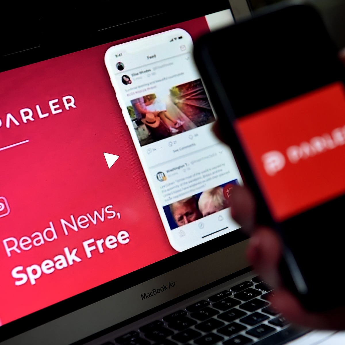 Apple y Amazon suspenden a la red social Parler, popular entre los seguidores de Trump