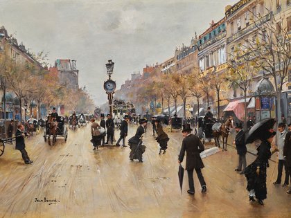 La belleza del día: “Un día de lluvia”, de Jean Béraud