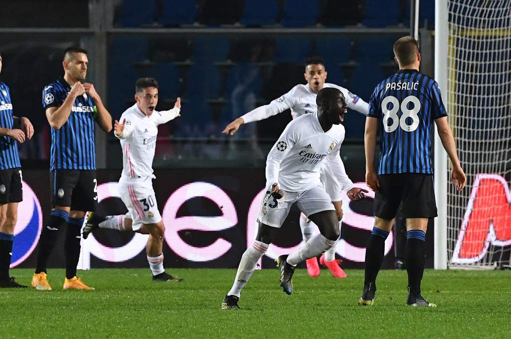 Real Madrid sale vivo de Bérgamo gracias a un golazo de Ferland Mendy