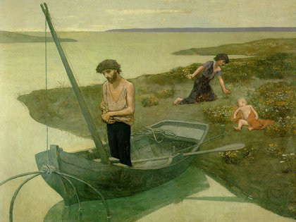 La belleza del día: “El pobre pescador”, de Puvis de Chavannes