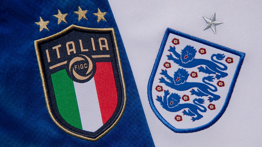 Las Alineaciones de Inglaterra e Italia para la Final de la Euro
