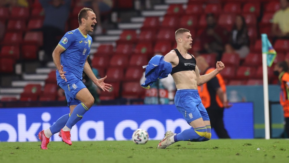 Ucrania no para de soñar y avanza a Cuartos de Final ante Inglaterra